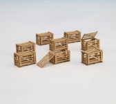 Joswood 40462 - H0 - Offene Holzverschläge (8 Stück)